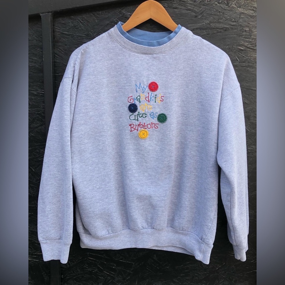 grandma crew neck
